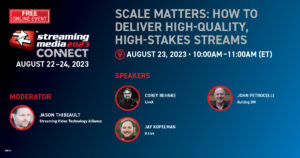 SME - 23_WED1_Scale-Matters-How-to-Delivery-High-Quality-High-Stakes-Streams